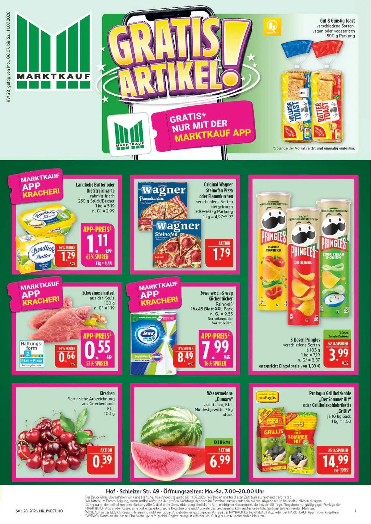 Marktkauf Prospekt Gültig Vom 06.07.2026 Bis 11.07.2026 - Bild 1 Ab 06.07.2026