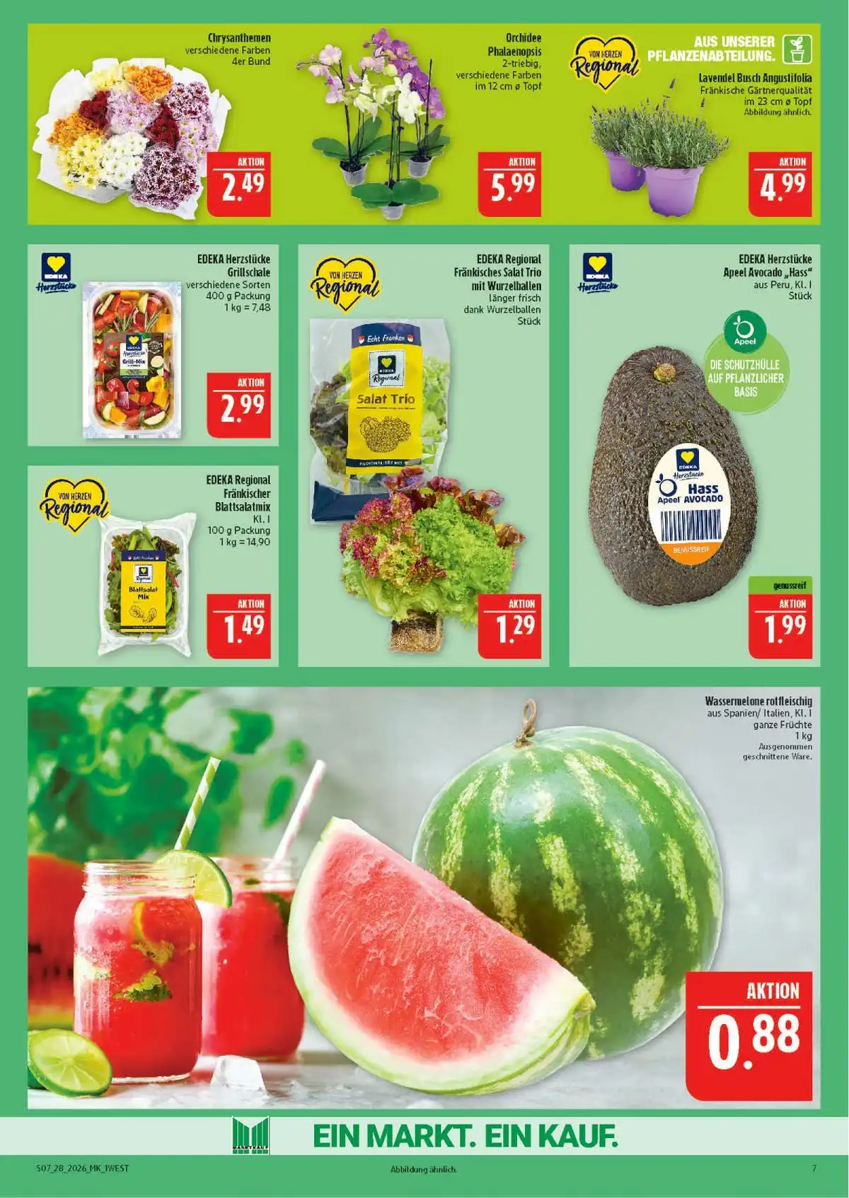 Marktkauf Prospekt Gültig Vom 06.07.2026 Bis 11.07.2026 - Bild 1 Ab 06.07.2026