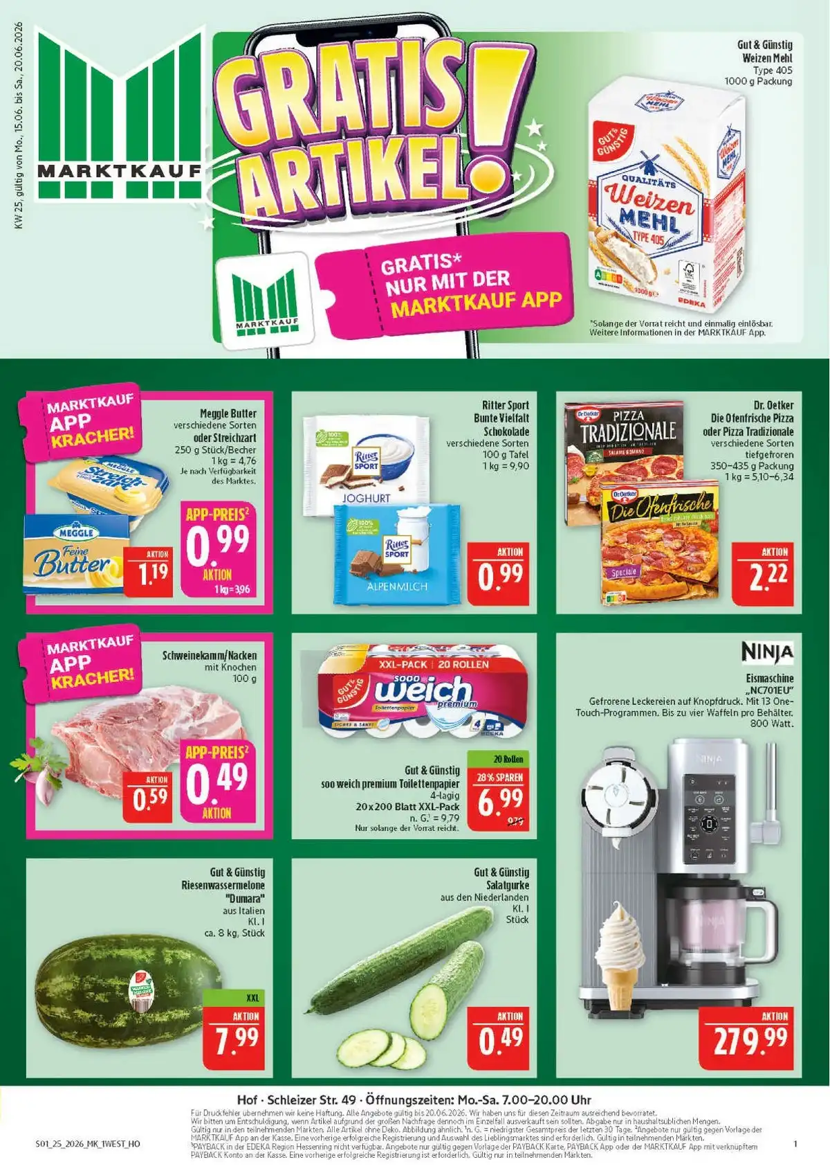 Marktkauf Prospekt Ab 22.06.2026 Bis 27.06.2026 - Bild 1 Ab 15.06.2026
