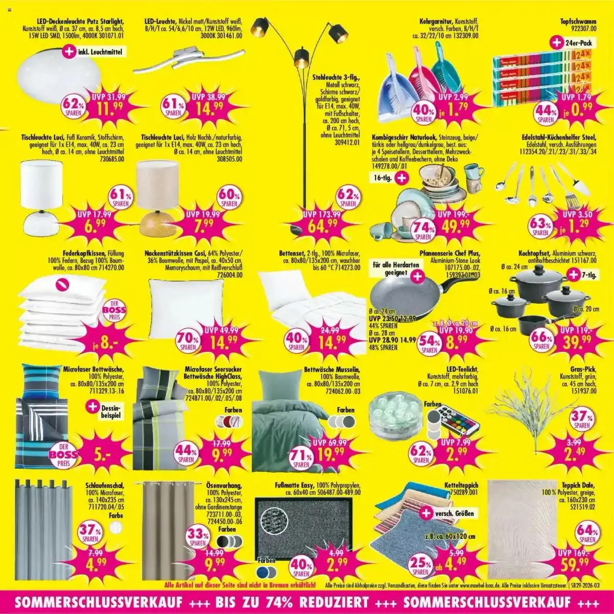 Möbel Boss Black Friday Prospekt Angebote - Bild 3 Möbel Boss Black Friday Prospekt Angebote - Seite