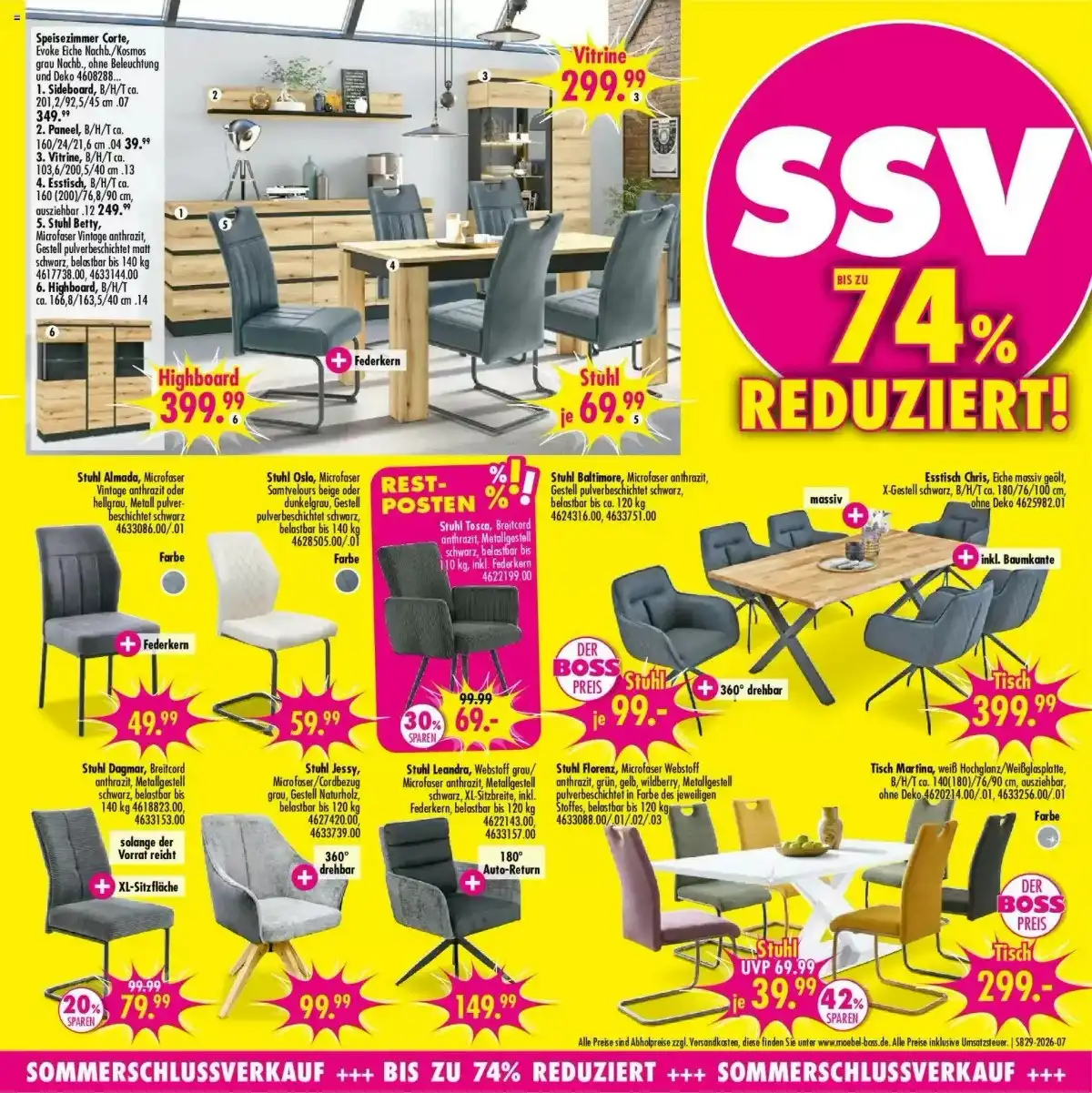 Möbel Boss Weihnachten Prospekt Angebote - Seite