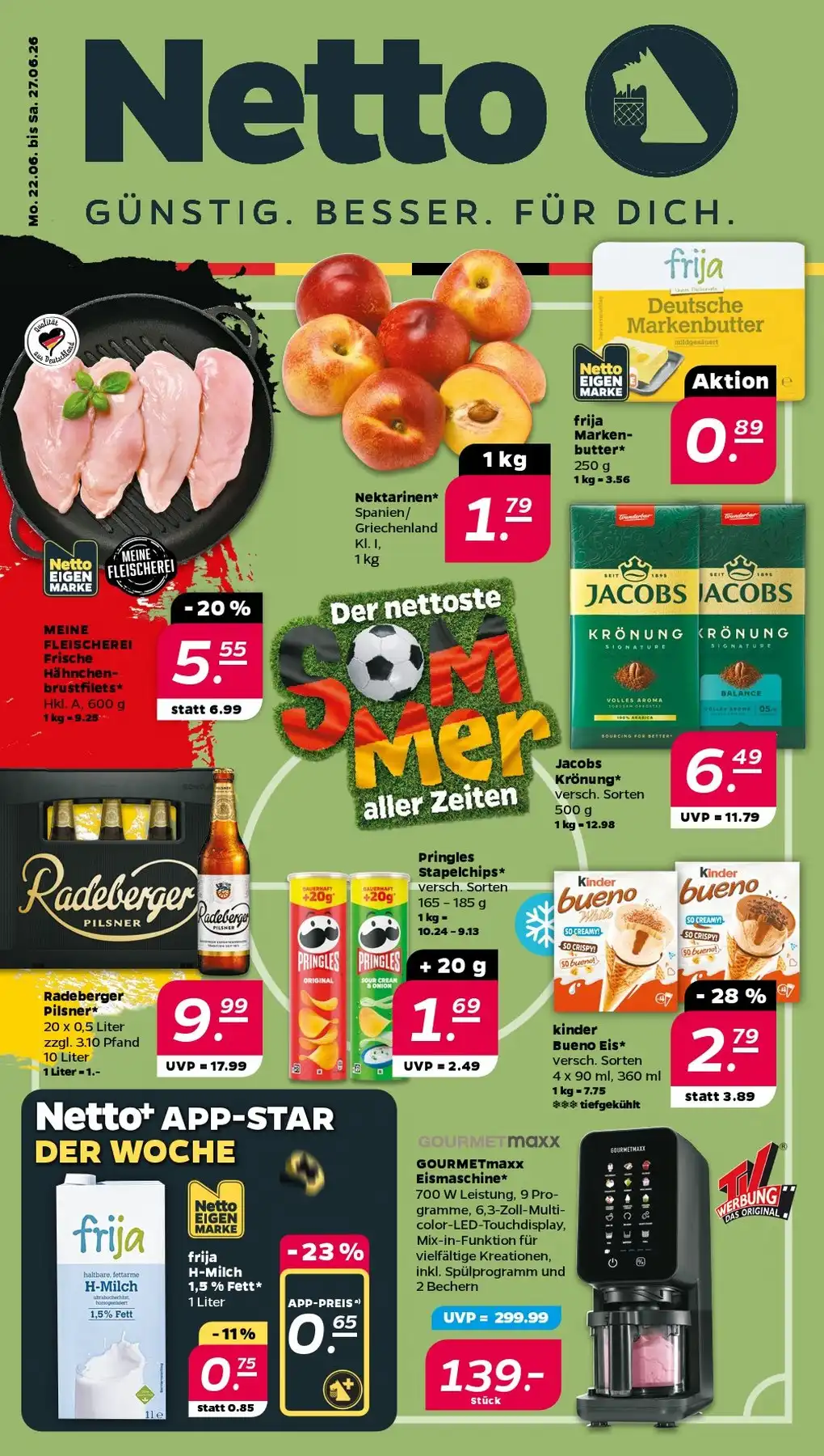 Netto Prospekt Ab 22.06.2026 Bis 27.06.2026 - Bild 1 Ab 22.06.2026