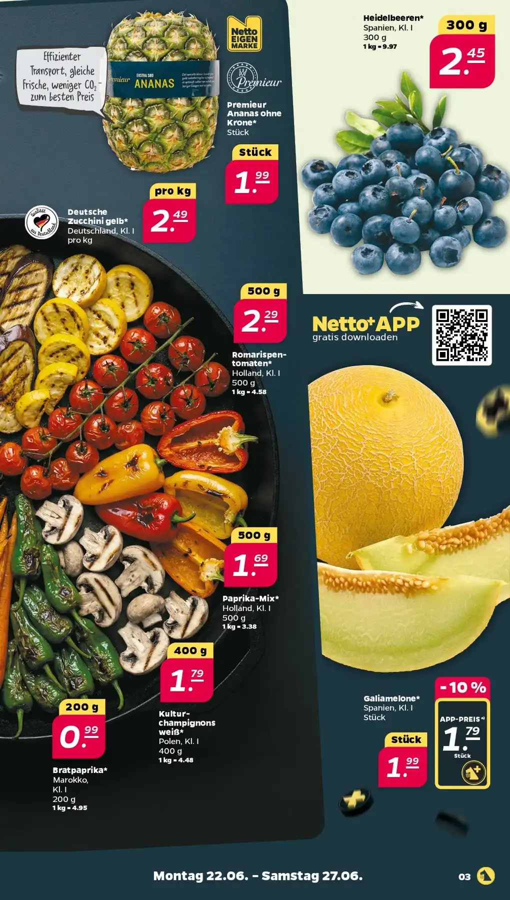 Netto Prospekt Ab 22.06.2026 Bis 27.06.2026 - Bild 1 Ab 22.06.2026