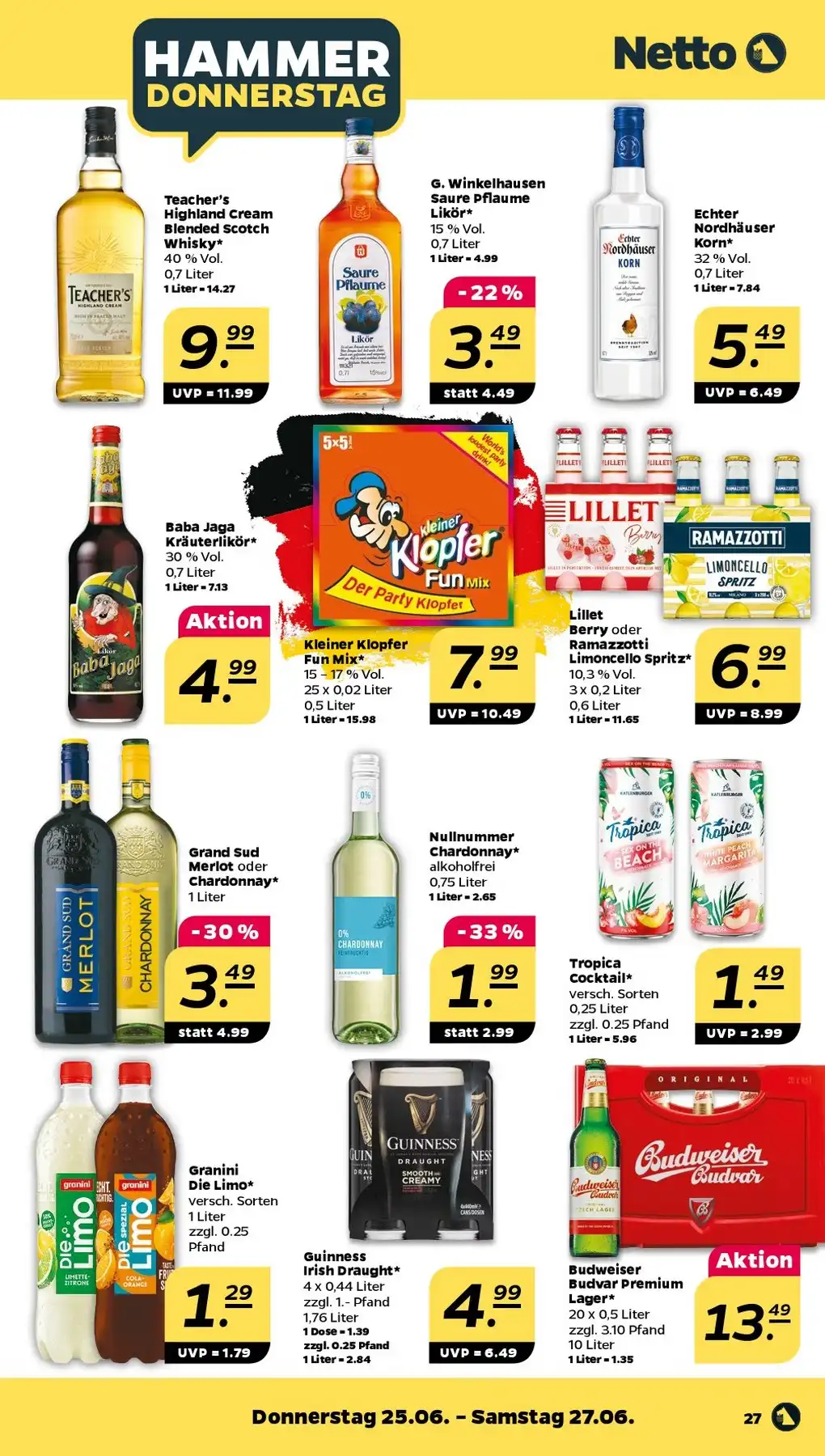 Netto Prospekt Ab 22.06.2026 Bis 27.06.2026 - Bild 1 Ab 22.06.2026