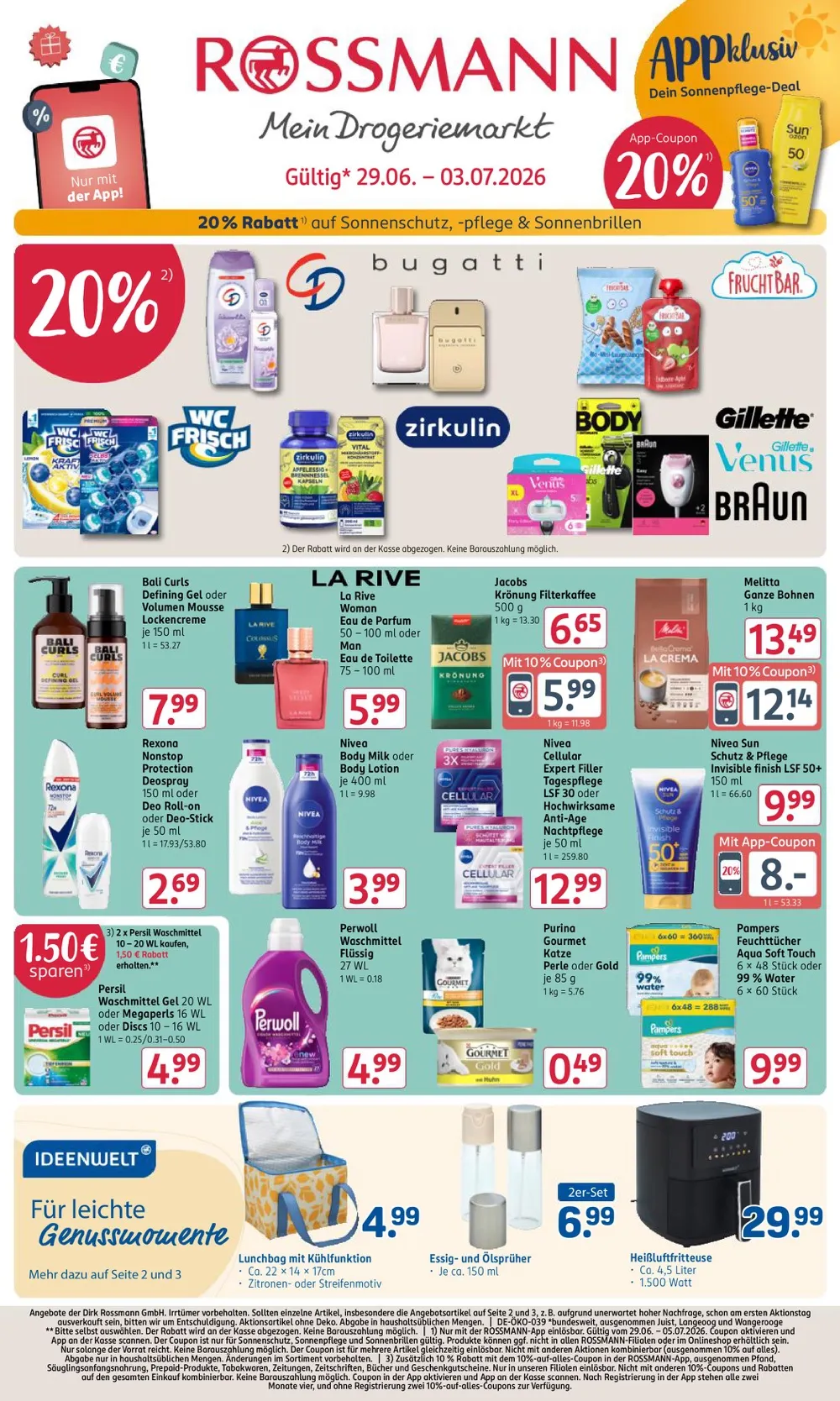 Rossmann Prospekt Gültig Vom 29.06.2026 Bis 04.07.2026 - Bild 1 Ab 29.06.2026