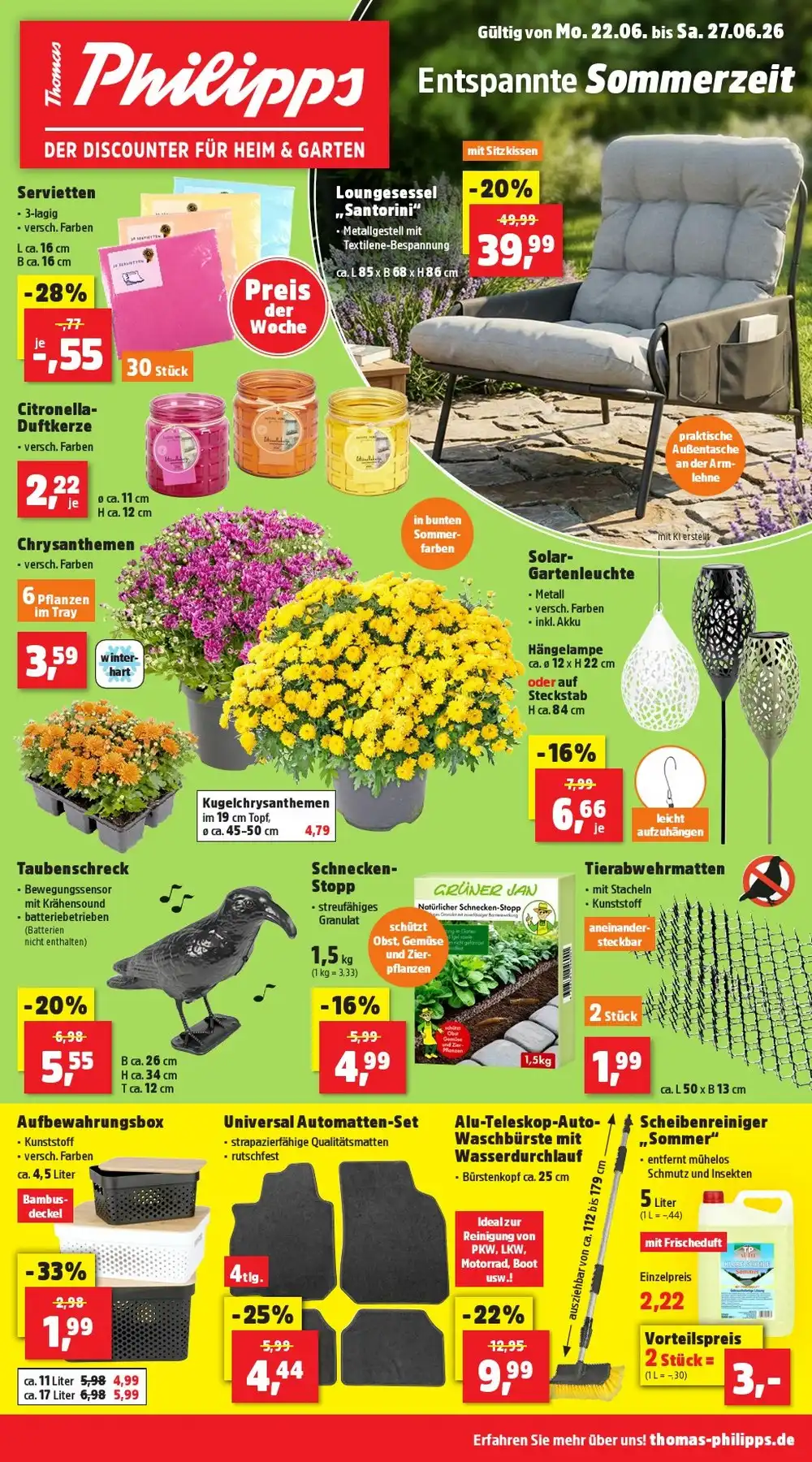 Thomas Philipps Prospekt Ab 22.06.2026 Bis 27.06.2026 Nächste Woche - Bild 1 Ab 22.06.2026