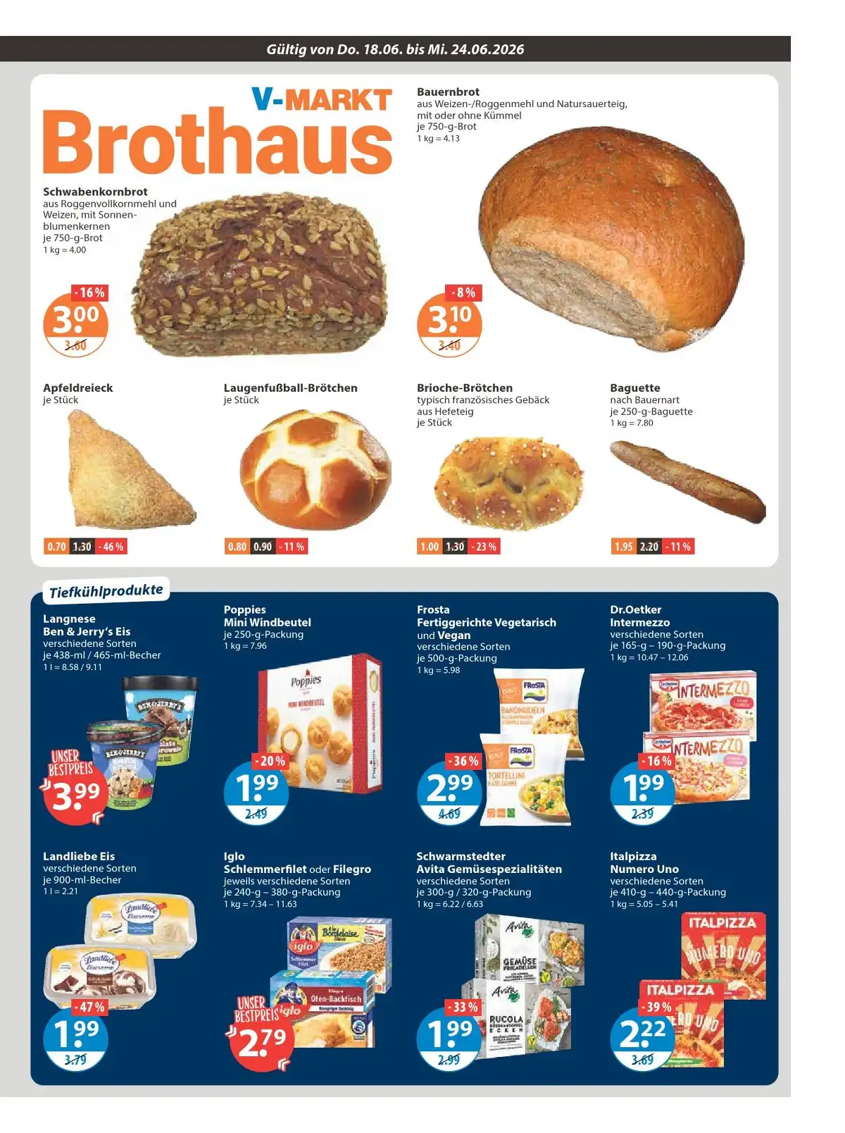 V-Markt Prospekt Gültig Vom 18.06.2026 Bis 24.06.2026 - Bild 1 Ab 18.06.2026