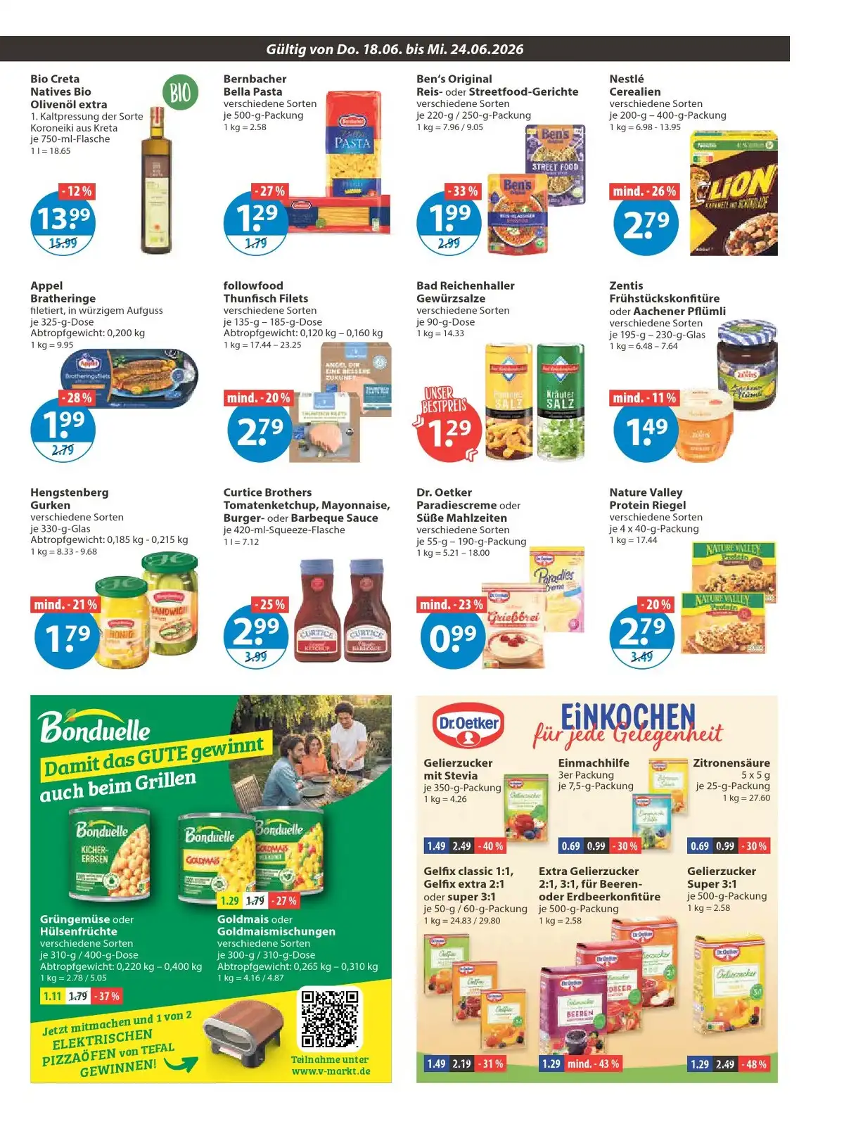 V-Markt Prospekt Gültig Vom 18.06.2026 Bis 24.06.2026 - Bild 1 Ab 18.06.2026