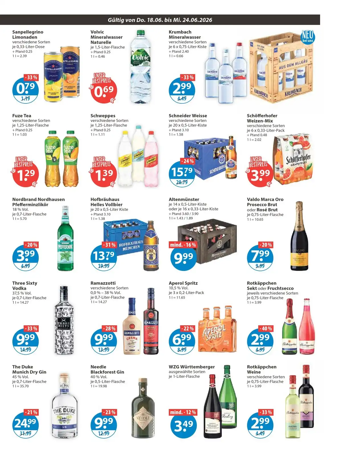 V-Markt Prospekt Gültig Vom 18.06.2026 Bis 24.06.2026 - Bild 1 Ab 18.06.2026