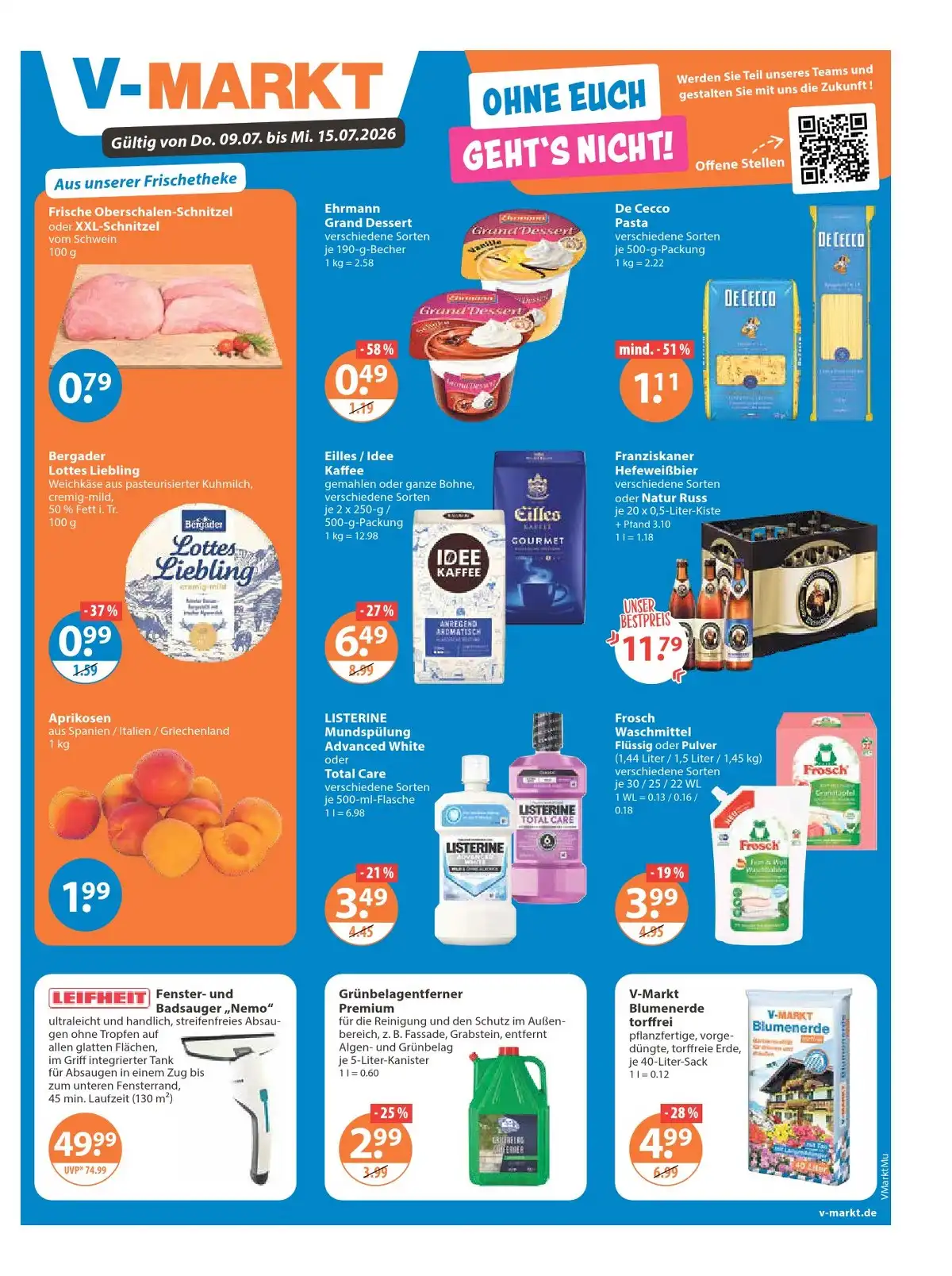 V-Markt Prospekt Ab 09.07.2026 Bis 15.07.2026 - Bild 1 Ab 09.07.2026