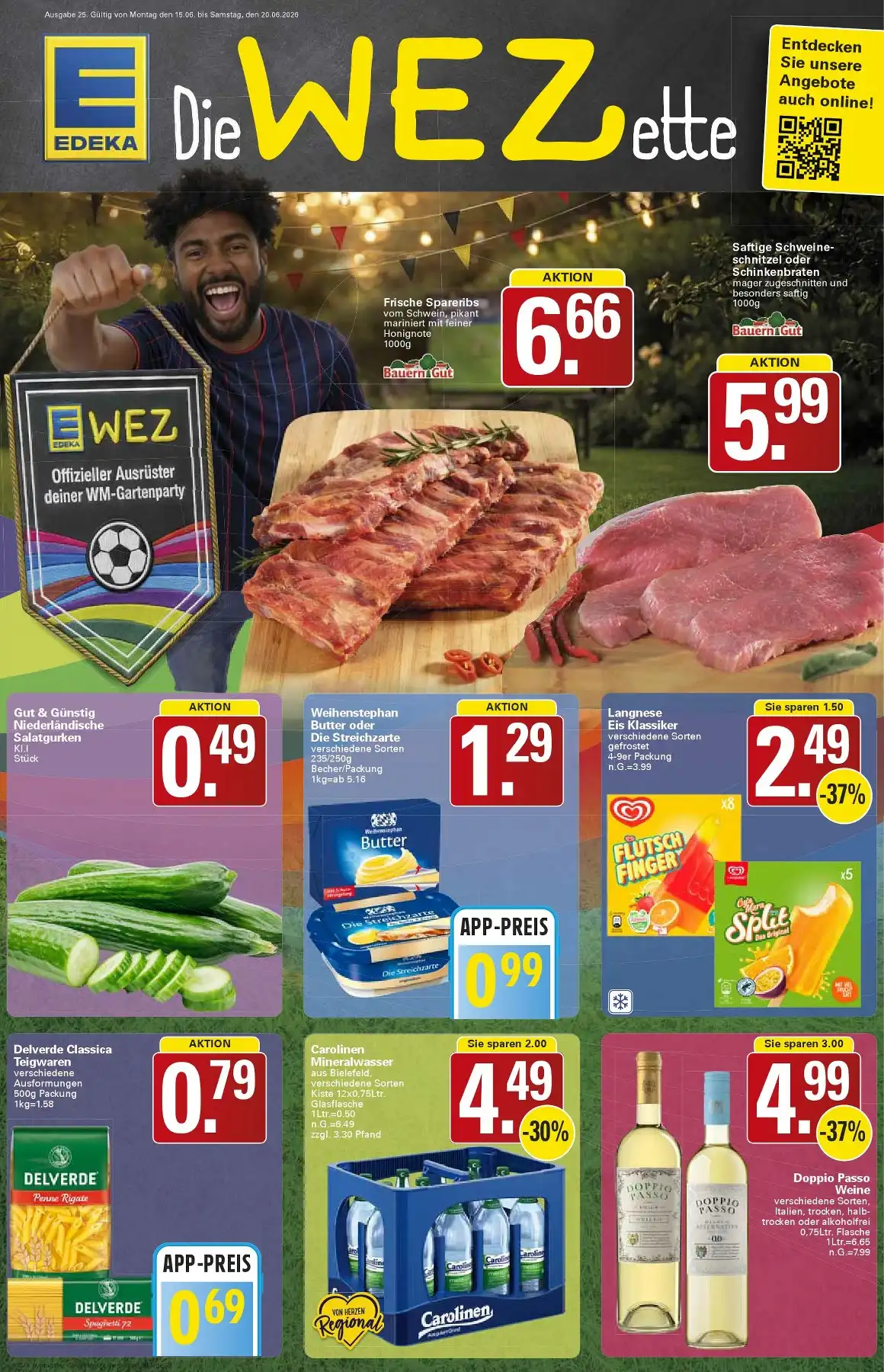 Wez Prospekt Ab 29.06.2026 Bis 04.07.2026 - Bild 1 Ab 15.06.2026