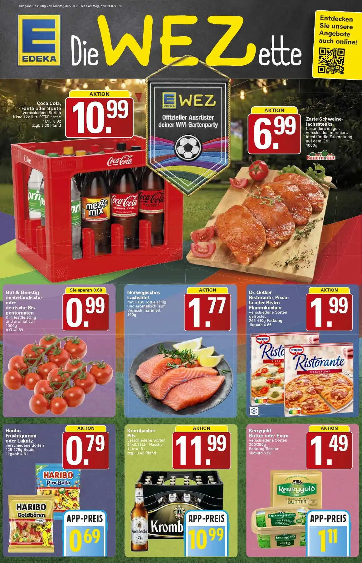 Wez Prospekt Ab 29.06.2026 Bis 04.07.2026 - Bild 1 Ab 29.06.2026
