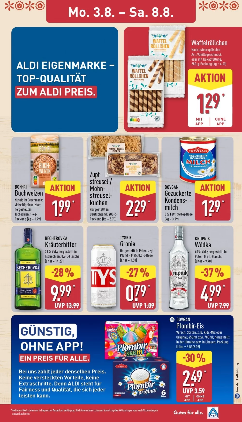 Aldi Nord Prospekt Ab 03.08.2026 Bis 08.08.2026 Nächste Woche - Bild 1 Ab 03.08.2026