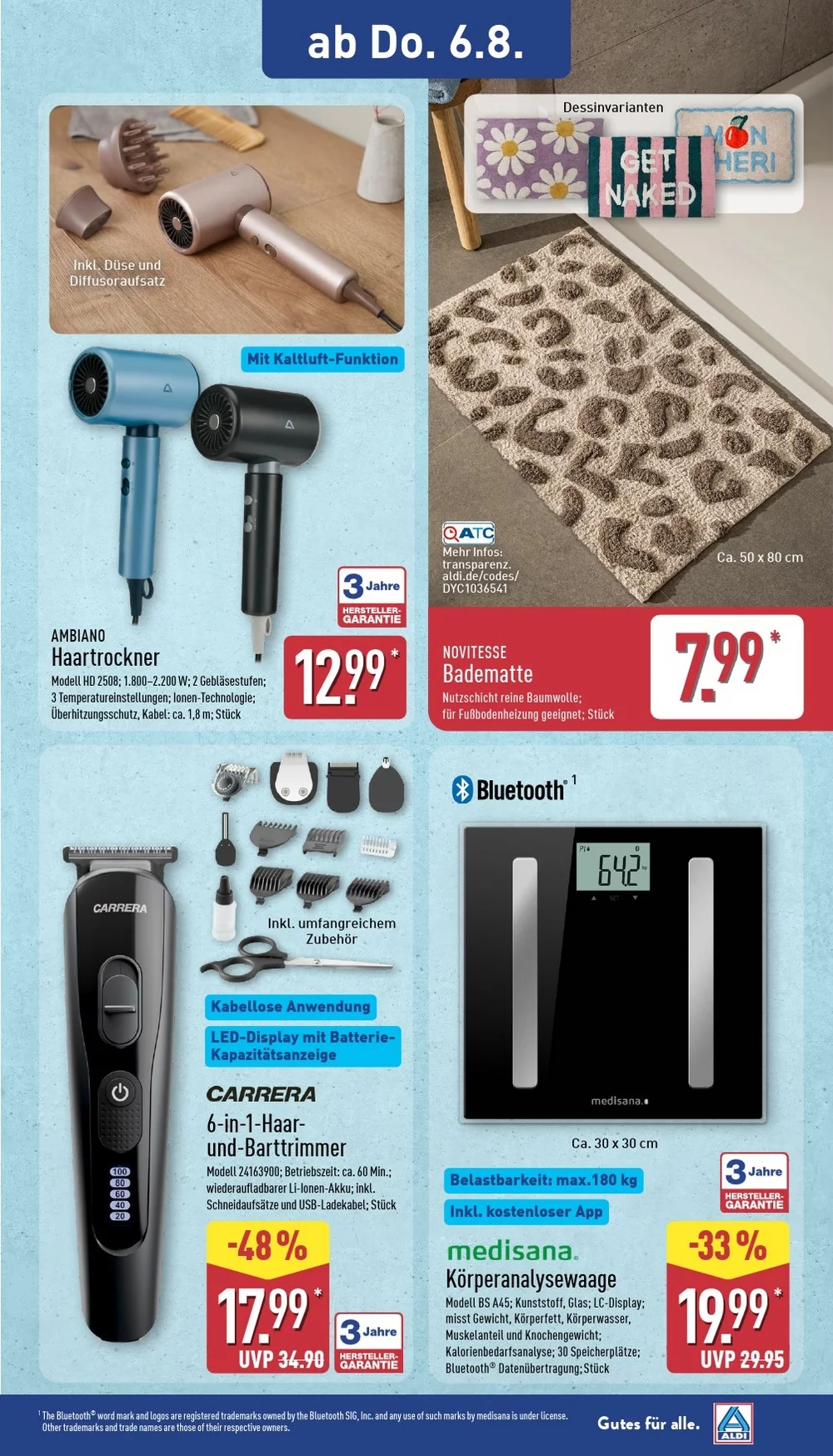 Aldi Nord Prospekt Ab 03.08.2026 Bis 08.08.2026 Nächste Woche - Bild 1 Ab 03.08.2026