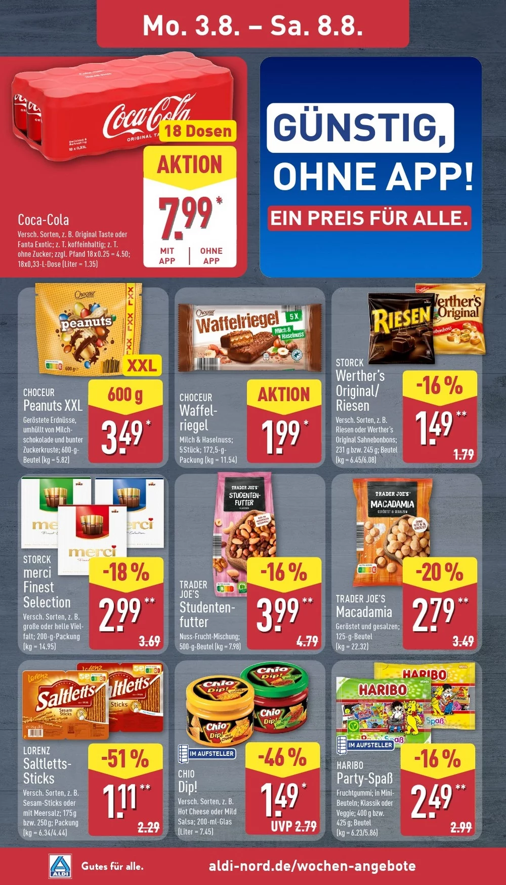 Aldi Nord Prospekt Ab 03.08.2026 Bis 08.08.2026 Nächste Woche - Bild 2 Ab 03.08.2026