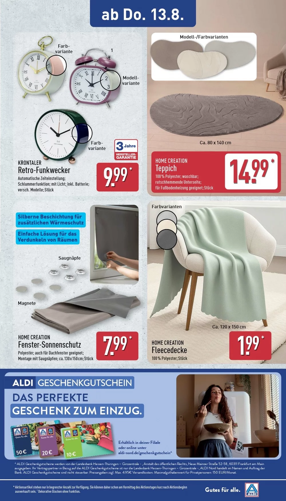 Aldi Nord Prospekt Ab 10.08.2026 Bis 15.08.2026 - Bild 1 Ab 10.08.2026