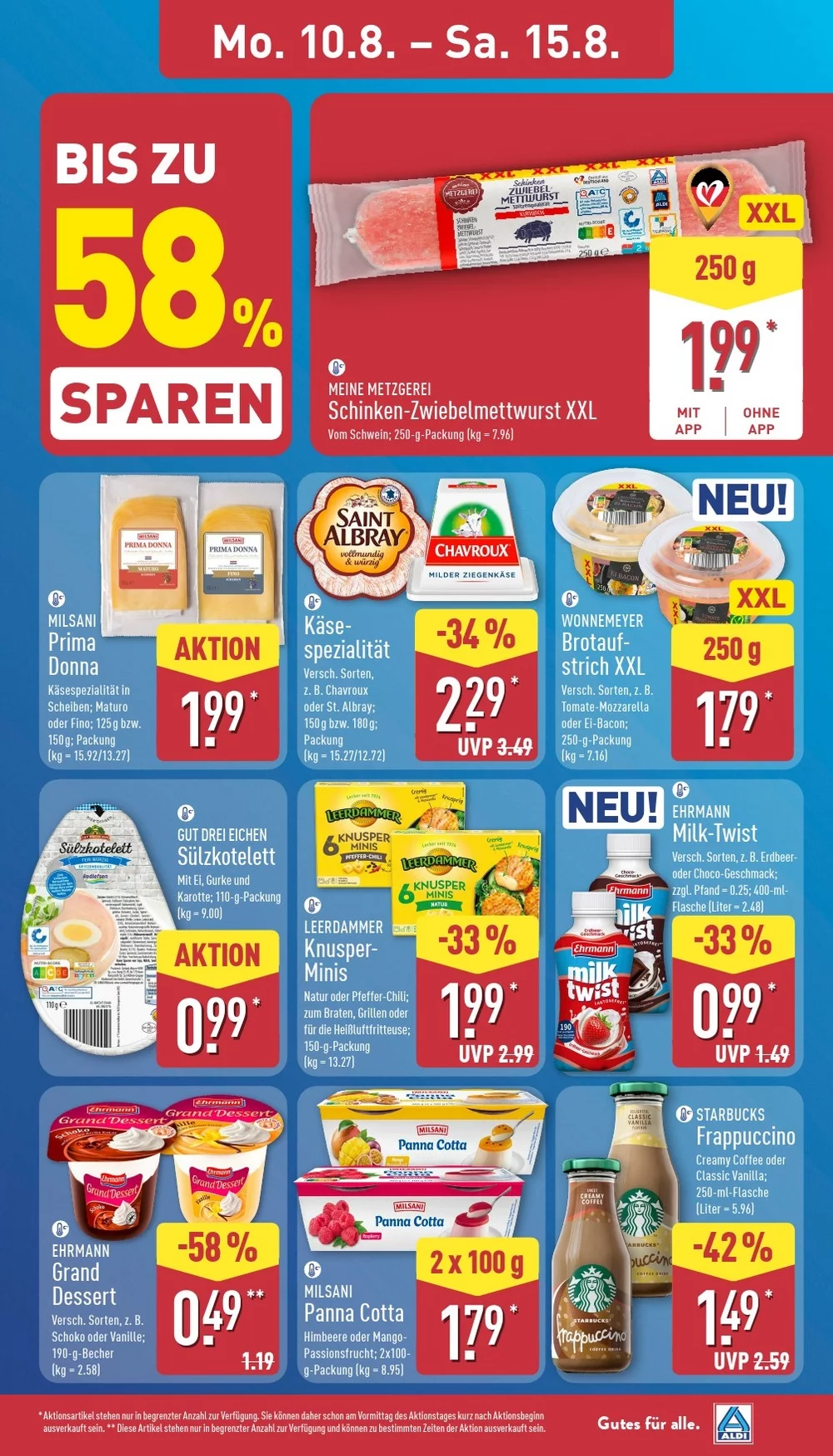 Aldi Nord Prospekt Ab 10.08.2026 Bis 15.08.2026 - Bild 1 Ab 10.08.2026