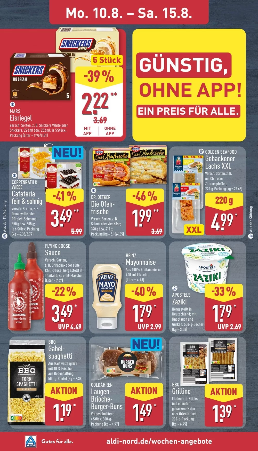 Aldi Nord Prospekt Ab 10.08.2026 Bis 15.08.2026 - Bild 2 Ab 10.08.2026