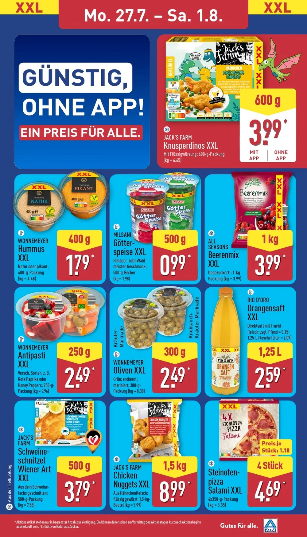 Aldi Nord Prospekt Gültig Vom 27.07.2026 Bis 01.08.2026 - Bild 1 Ab 27.07.2026