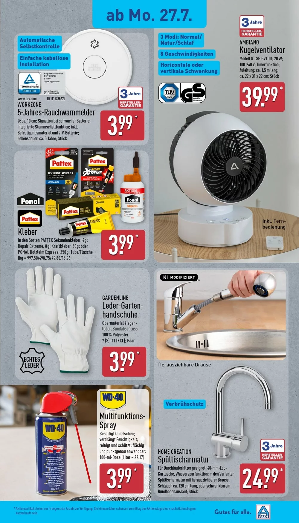 Aldi Nord Prospekt Gültig Vom 27.07.2026 Bis 01.08.2026 - Bild 1 Ab 27.07.2026