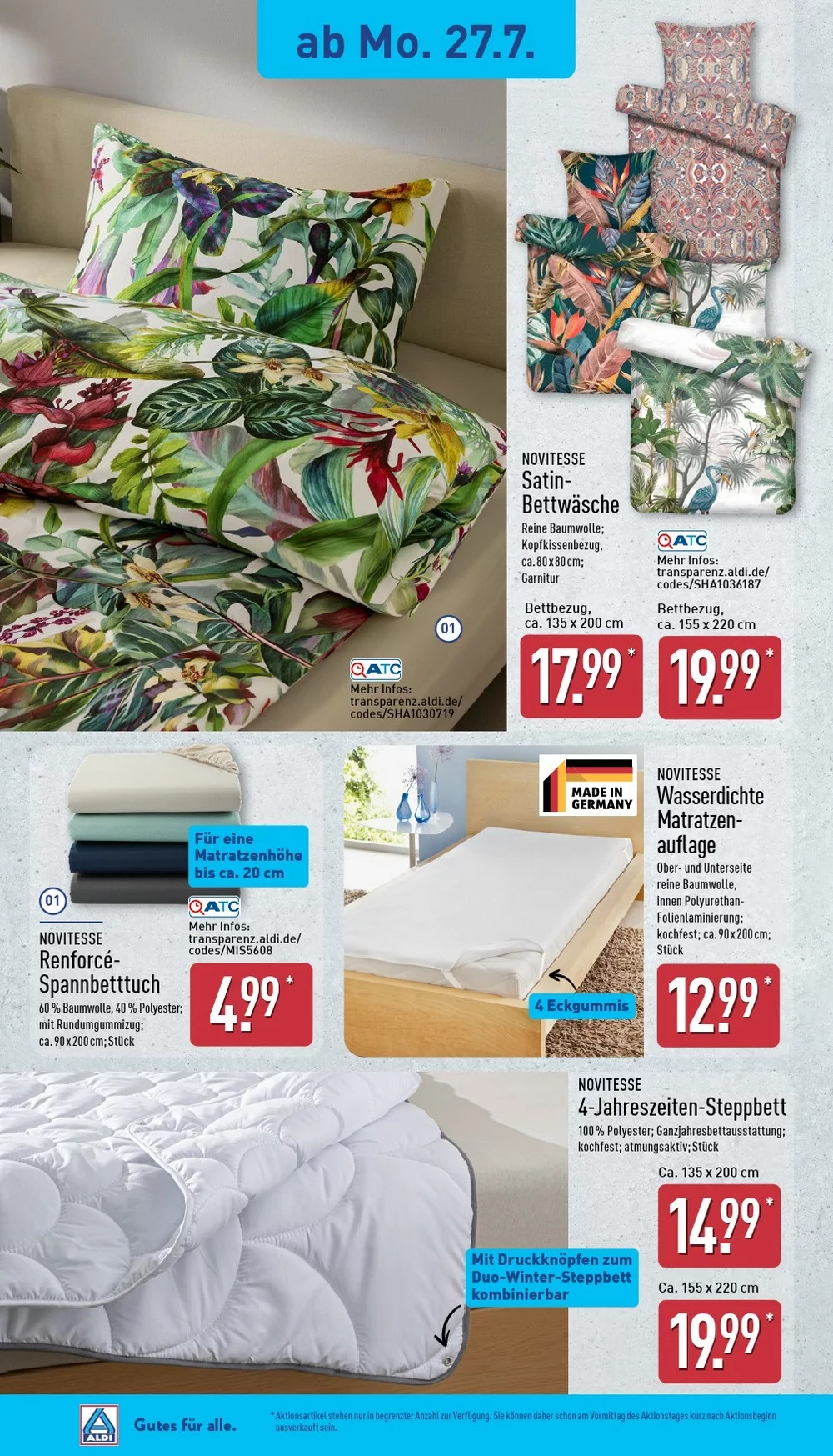 Aldi Nord Prospekt Gültig Vom 27.07.2026 Bis 01.08.2026 - Bild 2 Ab 27.07.2026