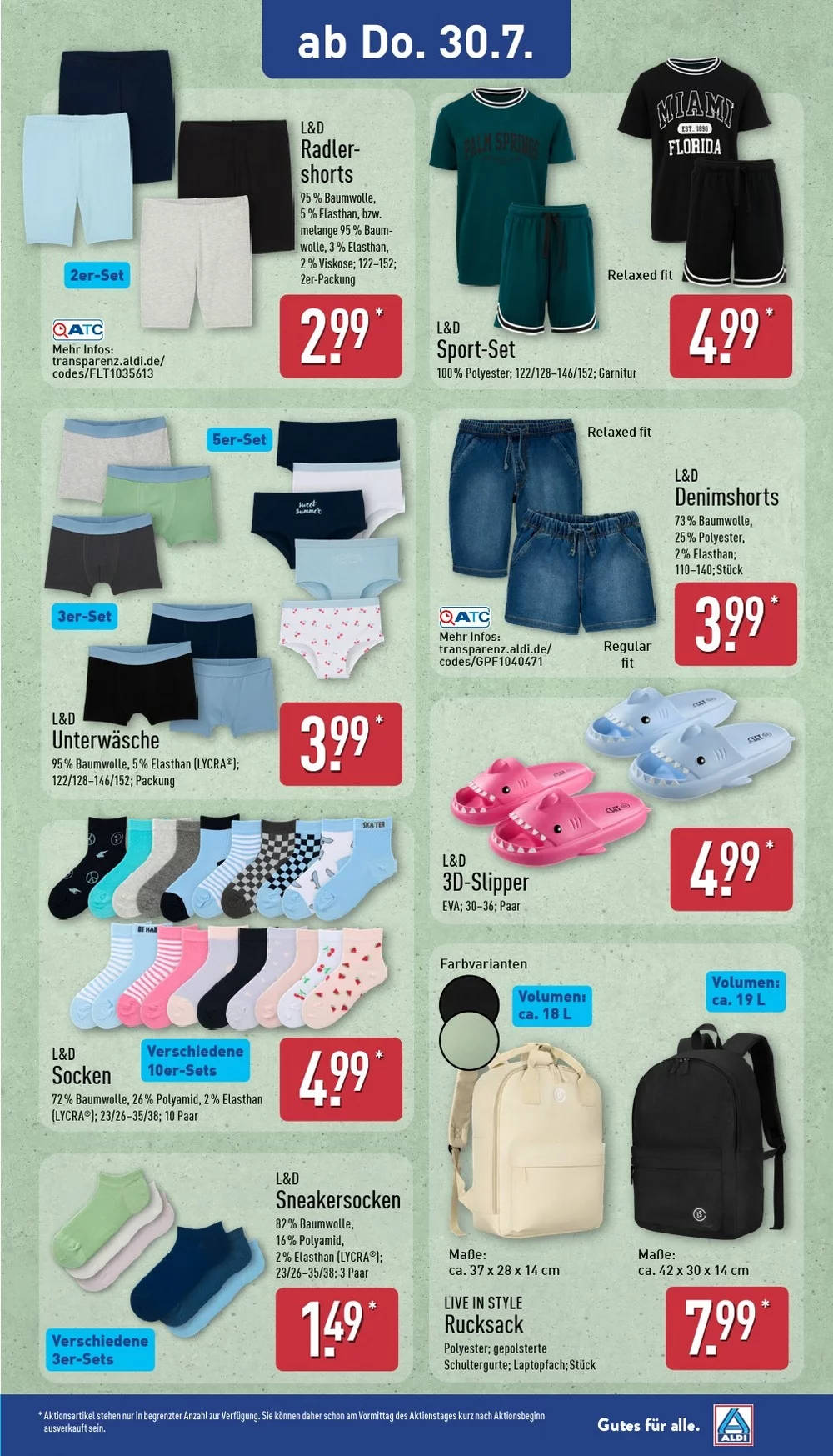 Aldi Nord Prospekt Gültig Vom 27.07.2026 Bis 01.08.2026 - Bild 1 Ab 27.07.2026