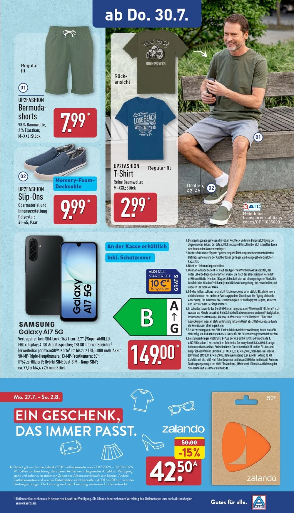 Aldi Nord Prospekt Gültig Vom 27.07.2026 Bis 01.08.2026 - Bild 3 Ab 27.07.2026