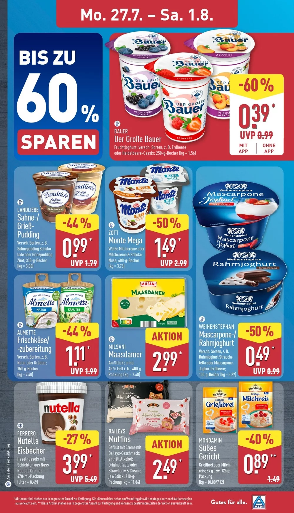Aldi Nord Prospekt Gültig Vom 27.07.2026 Bis 01.08.2026 - Bild 1 Ab 27.07.2026
