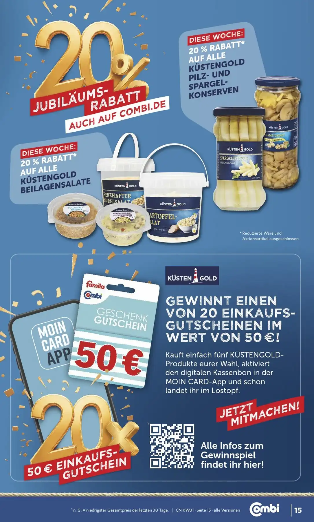 Combi Prospekt Gültig Vom 27.07.2026 Bis 01.08.2026 Nächste Woche - Bild 1 Ab 27.07.2026