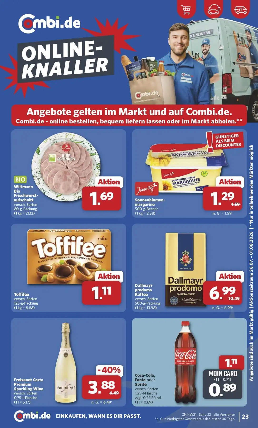 Combi Prospekt Gültig Vom 27.07.2026 Bis 01.08.2026 Nächste Woche - Bild 3 Ab 27.07.2026