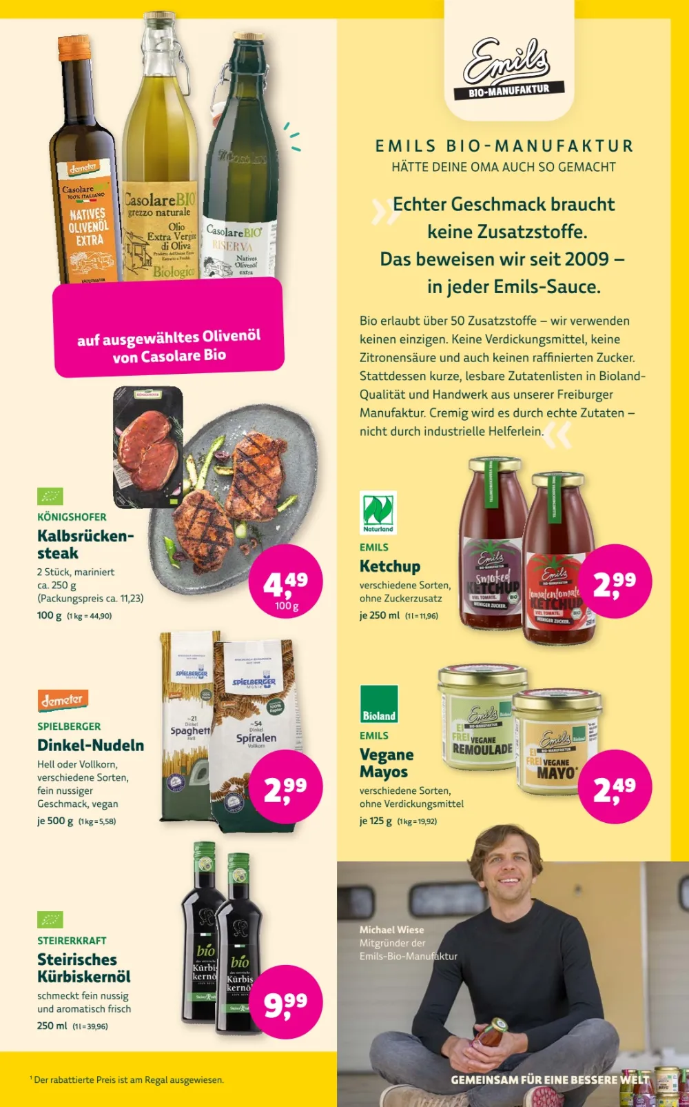 Biomarkt Prospekt Ab 29.07.2026 Bis 11.08.2026 - Bild 1 Ab 29.07.2026
