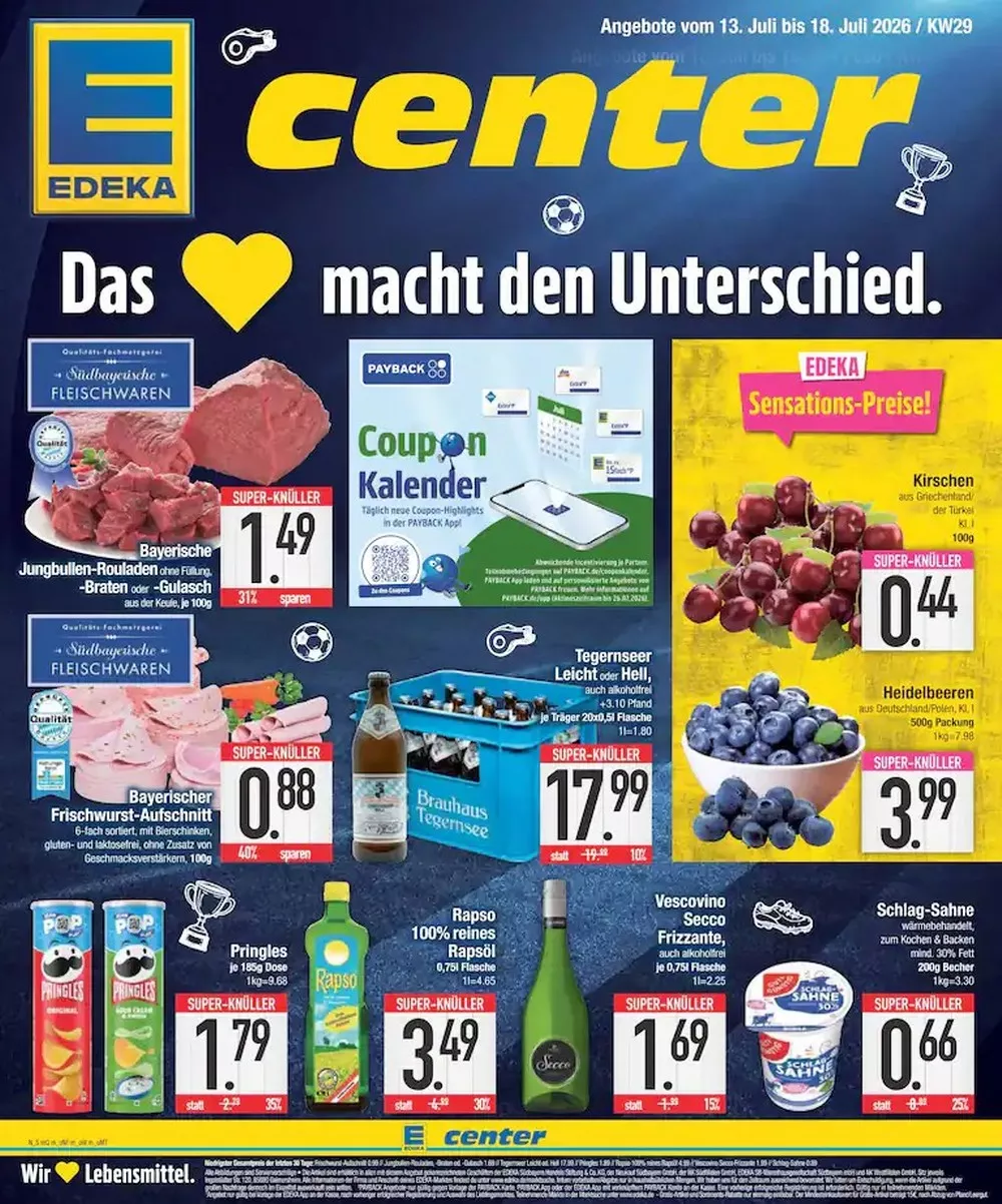 E Center Prospekt Ab 13.07.2026 Bis 18.07.2026 - Bild 1 Ab 13.07.2026