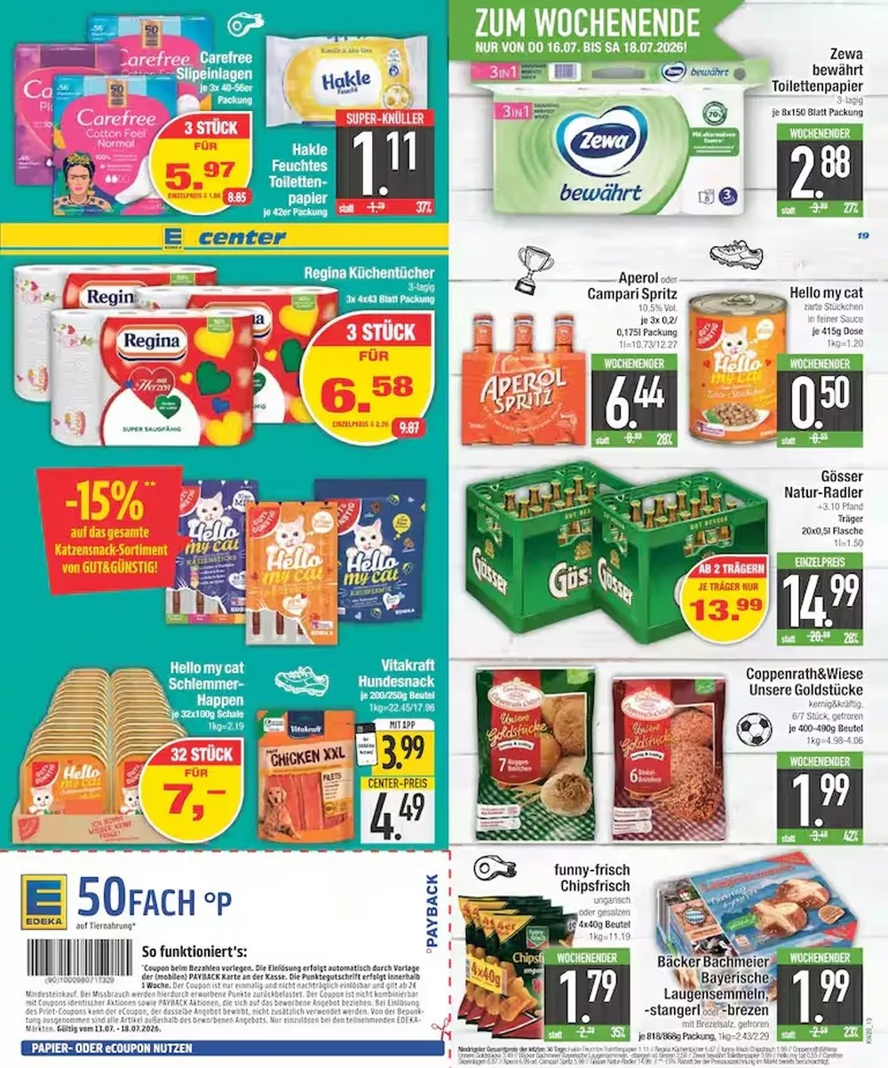 E Center Prospekt Ab 13.07.2026 Bis 18.07.2026 - Bild 1 Ab 13.07.2026