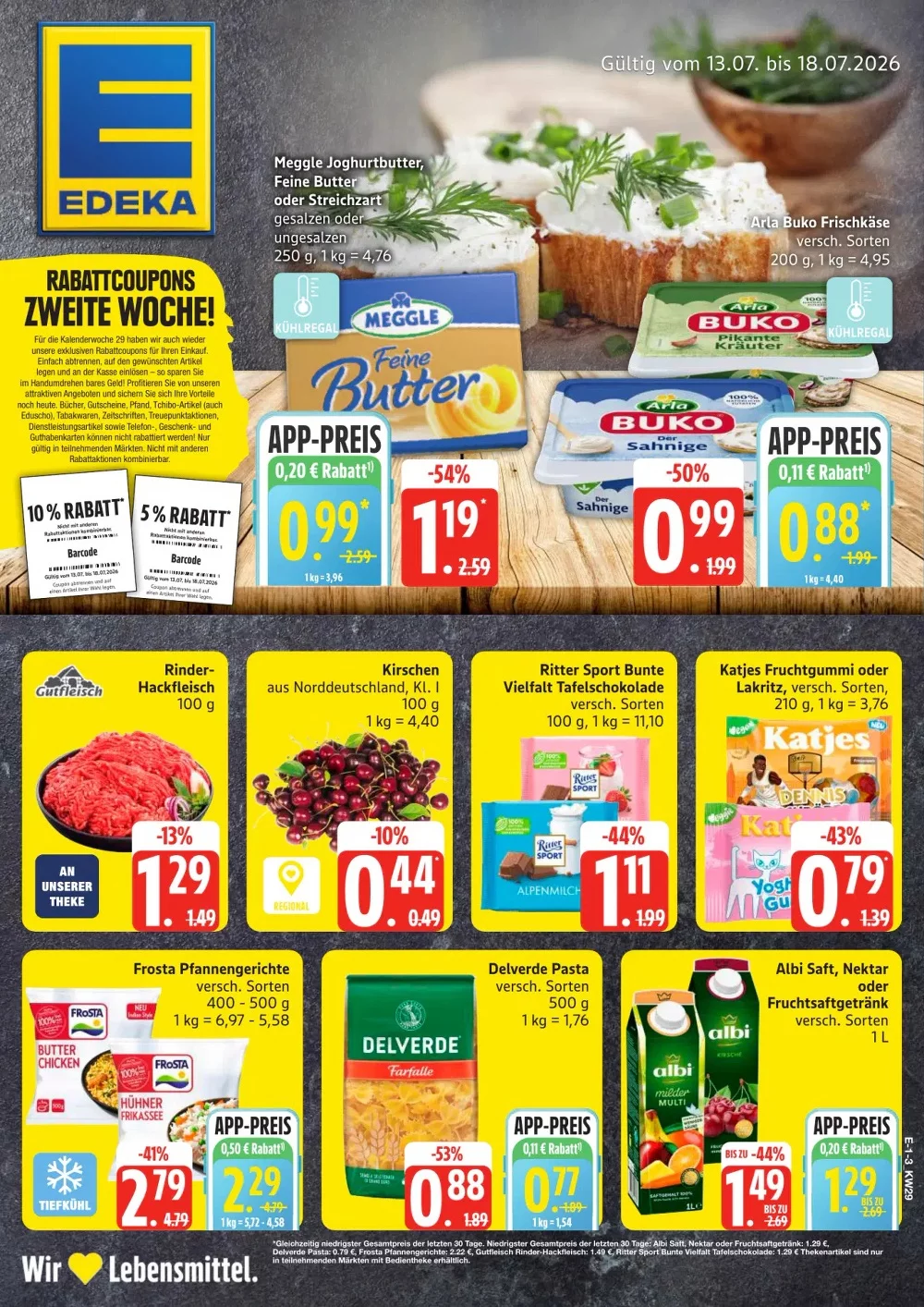 Edeka Nord Prospekt Ab 20.07.2026 Bis 25.07.2026 - Bild 1 Ab 13.07.2026