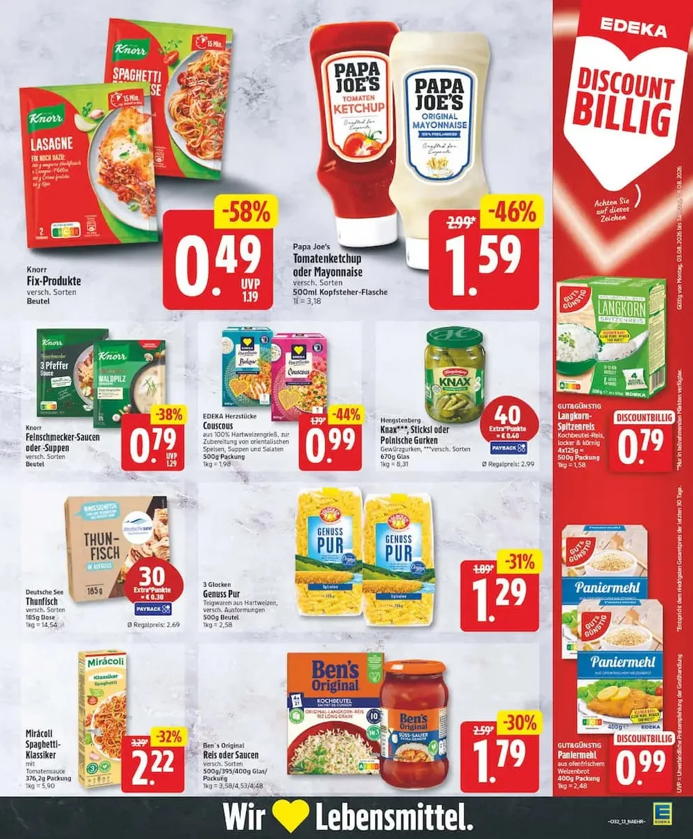 Edeka Prospekt Ab 03.08.2026 Bis 08.08.2026 - Bild 1 Ab 03.08.2026