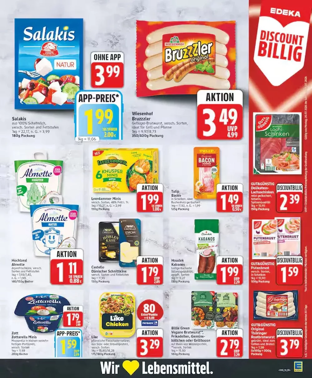 Edeka Nord Prospekt Ab 20.07.2026 Bis 25.07.2026 - Bild 1 Ab 20.07.2026