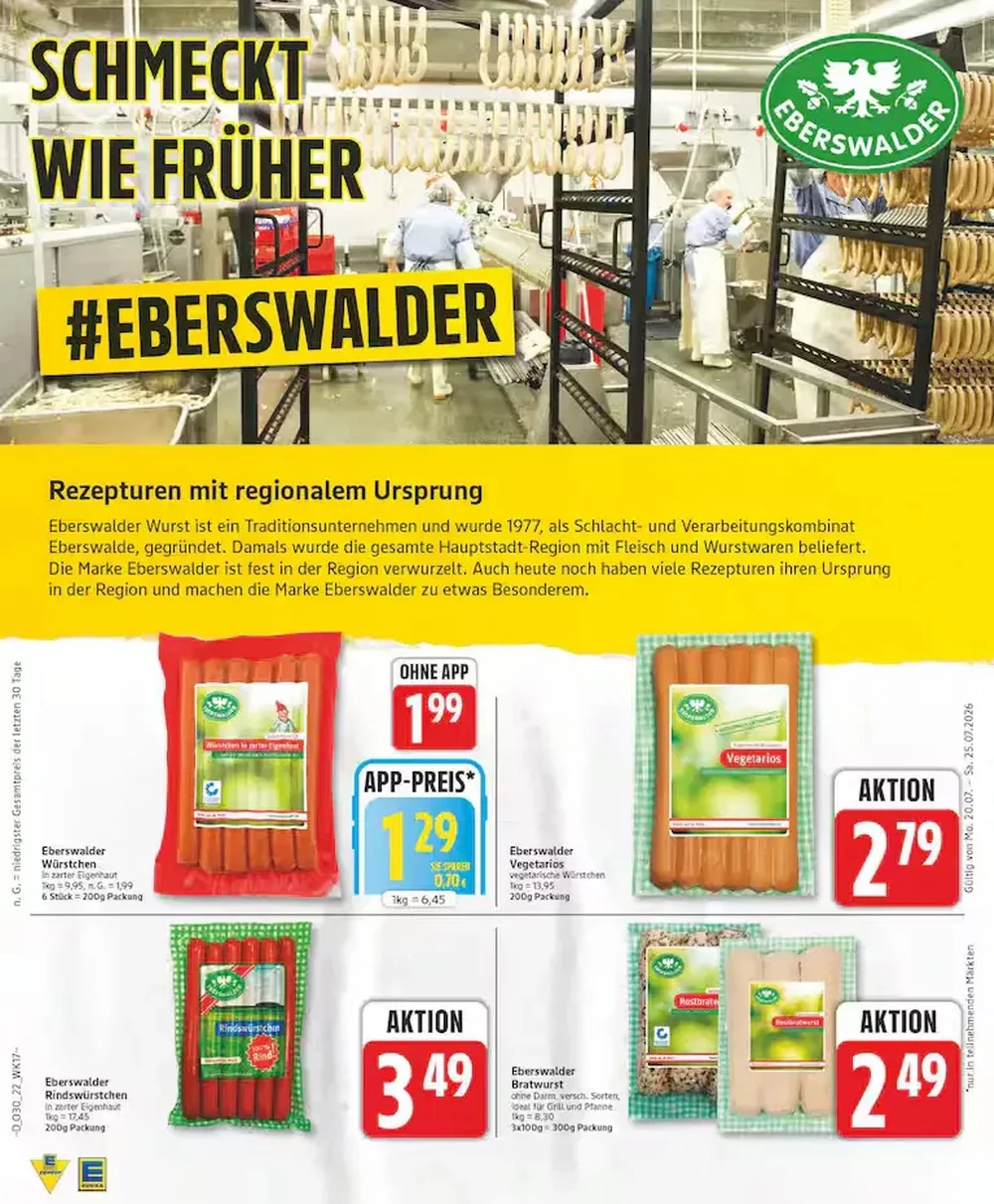 Edeka Nord Prospekt Ab 20.07.2026 Bis 25.07.2026 - Bild 2 Ab 20.07.2026