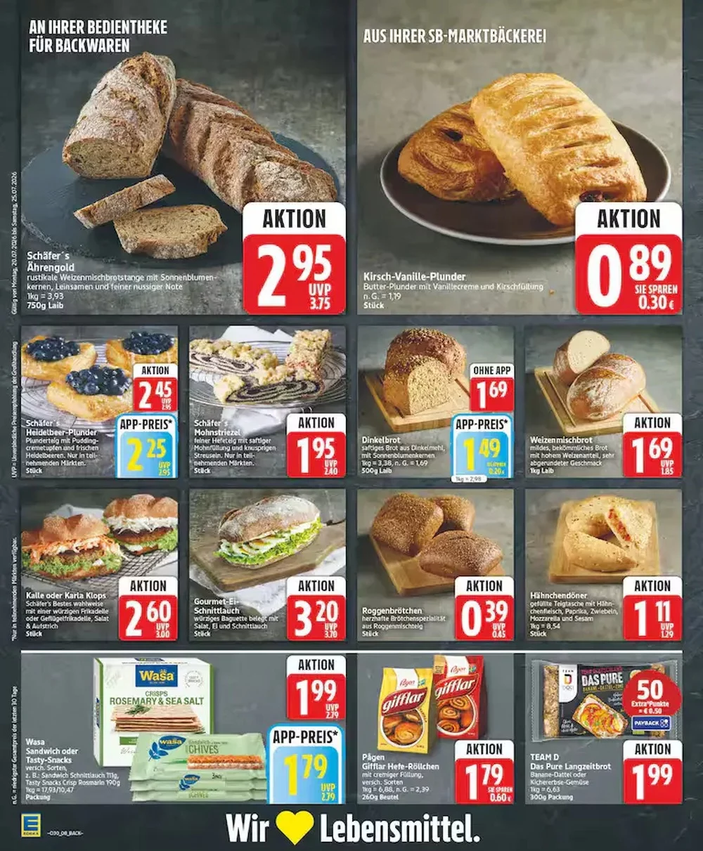Edeka Nord Prospekt Ab 20.07.2026 Bis 25.07.2026 - Bild 2 Ab 20.07.2026