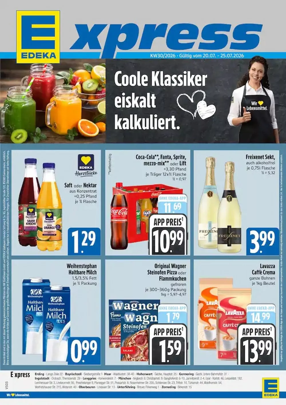 Edeka Xpress Prospekt Ab 20.07.2026 Bis 25.07.2026 - Bild 1 Ab 20.07.2026