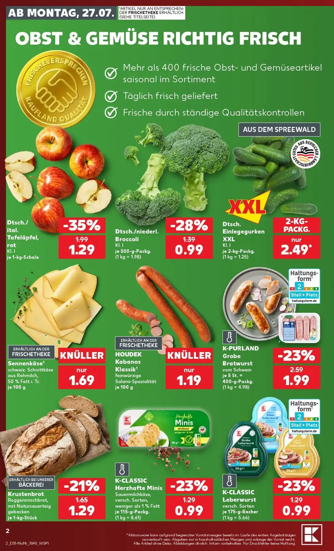 Kaufland Prospekt 30.07.2026 Bis 05.08.2026 - Bild 2 Ab 27.07.2026