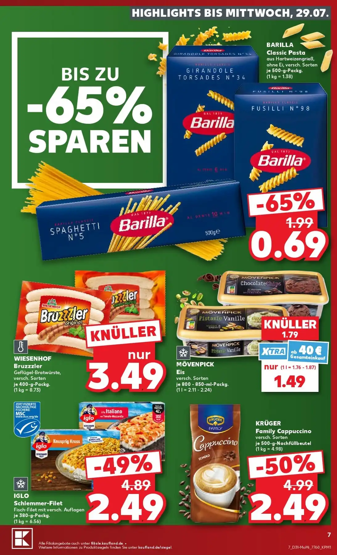 Kaufland Prospekt 30.07.2026 Bis 05.08.2026 - Bild 1 Ab 27.07.2026