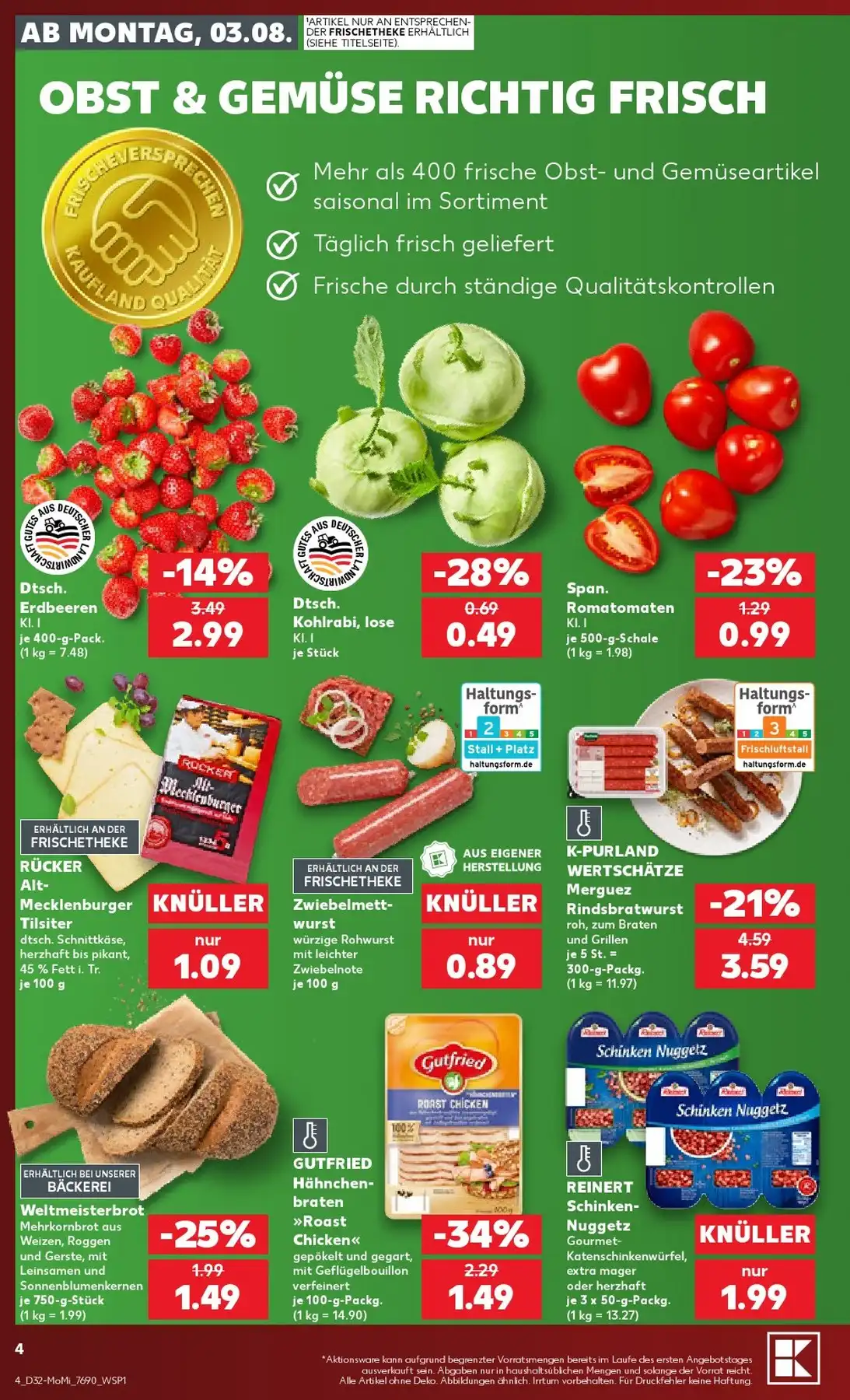 Kaufland Prospekt 06.08.2026 Bis 12.08.2026 - Bild 2 Ab 03.08.2026