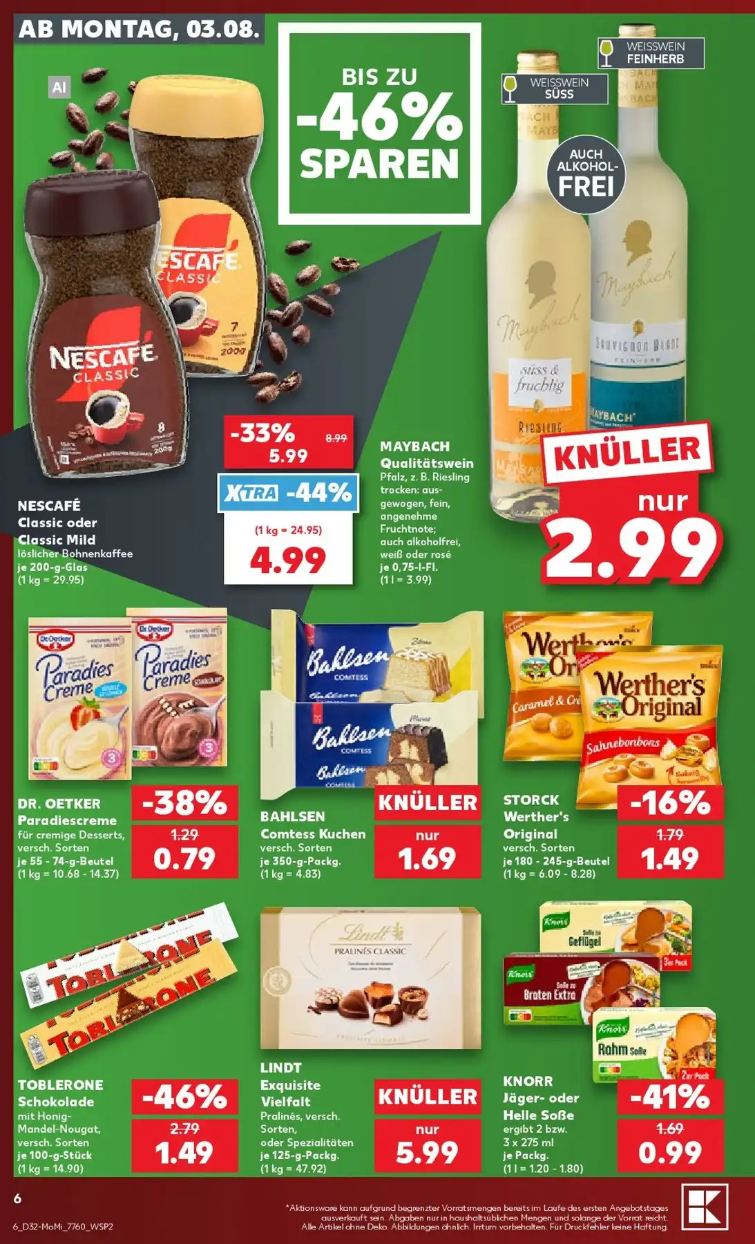 Kaufland Prospekt 06.08.2026 Bis 12.08.2026 - Bild 4 Ab 03.08.2026