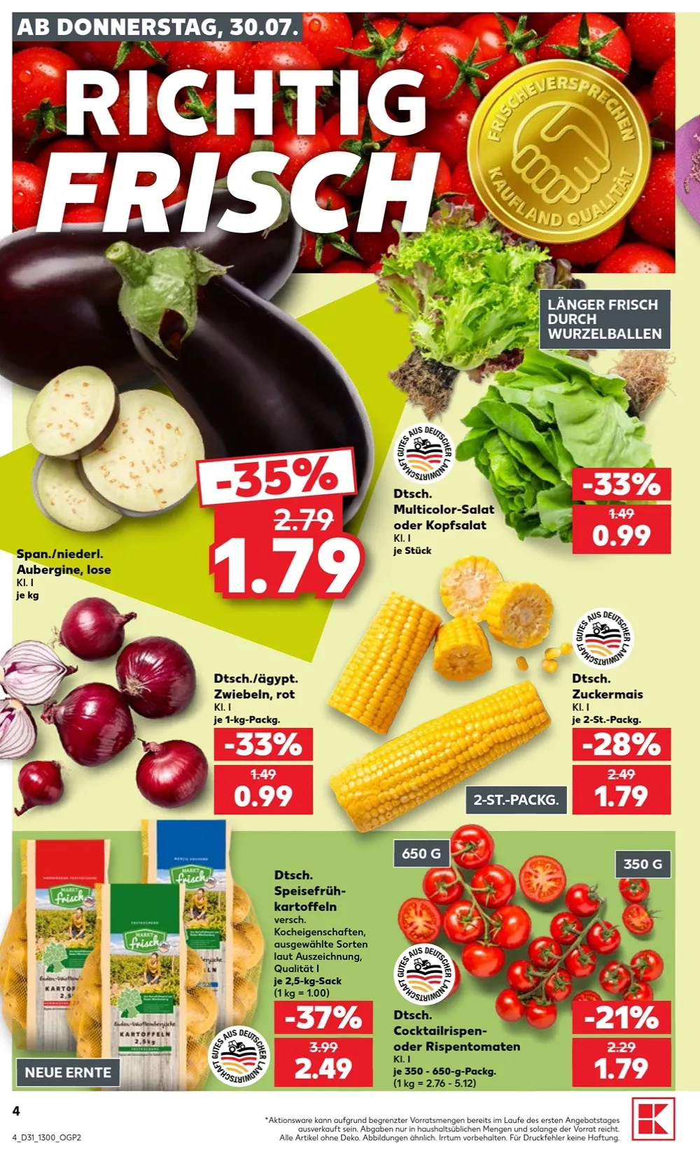 Kaufland Prospekt 30.07.2026 Bis 05.08.2026 - Bild 2 Ab 30.07.2026