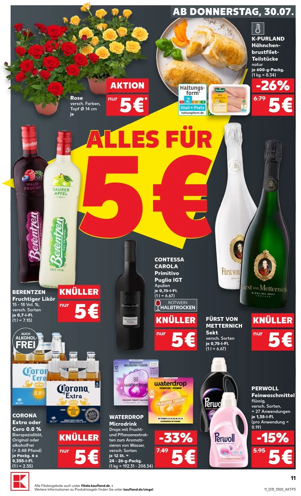 Kaufland Prospekt 30.07.2026 Bis 05.08.2026 - Bild 1 Ab 30.07.2026