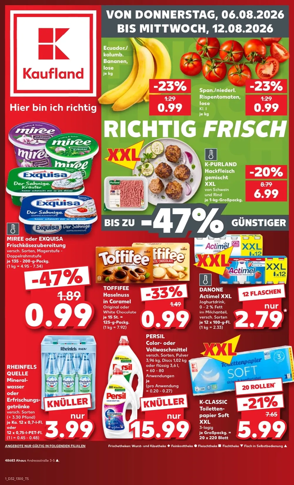 Kaufland Prospekt 06.08.2026 Bis 12.08.2026 - Bild 1 Ab 06.08.2026