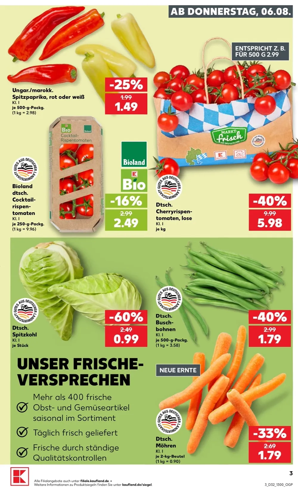 Kaufland Prospekt 06.08.2026 Bis 12.08.2026 - Bild 1 Ab 06.08.2026