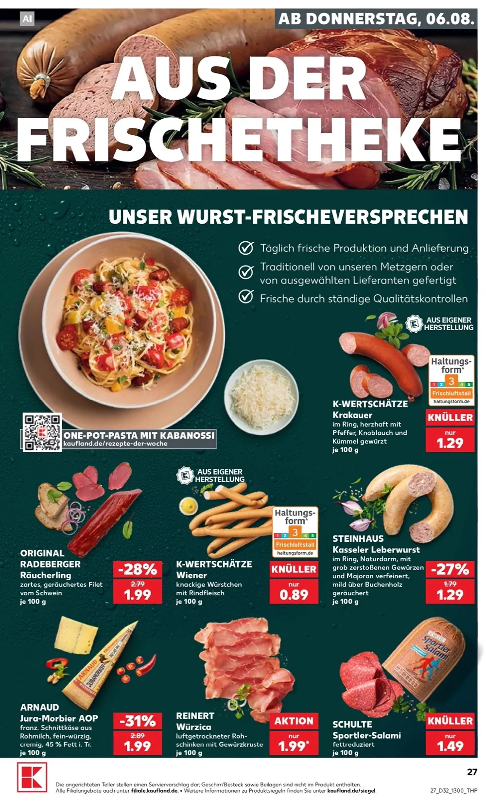 Kaufland Prospekt 06.08.2026 Bis 12.08.2026 - Bild 1 Ab 06.08.2026