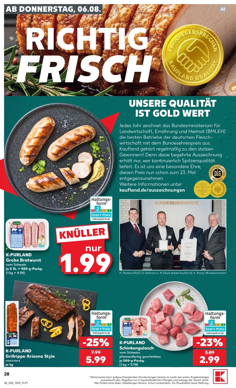 Kaufland Prospekt 06.08.2026 Bis 12.08.2026 - Bild 2 Ab 06.08.2026