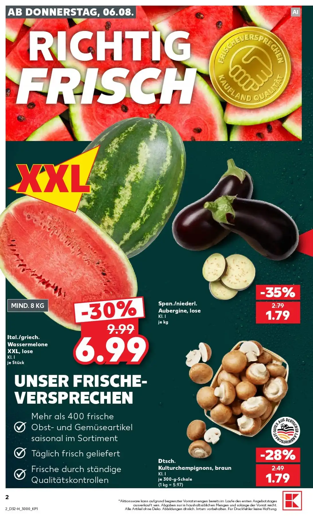 Kaufland Prospekt 06.08.2026 Bis 12.08.2026 - Bild 2 Extra 06.08